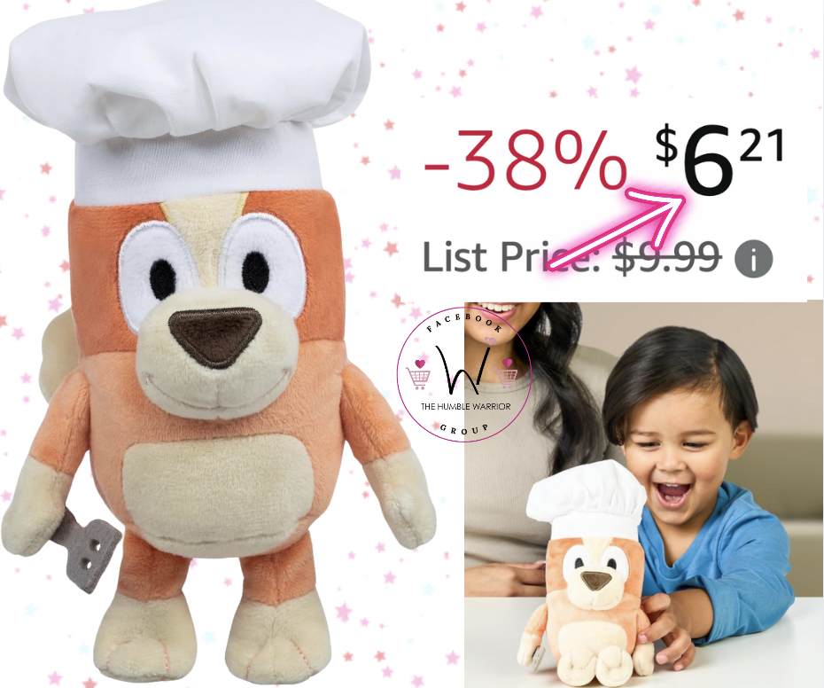 Chef Bingo Plush Toy!